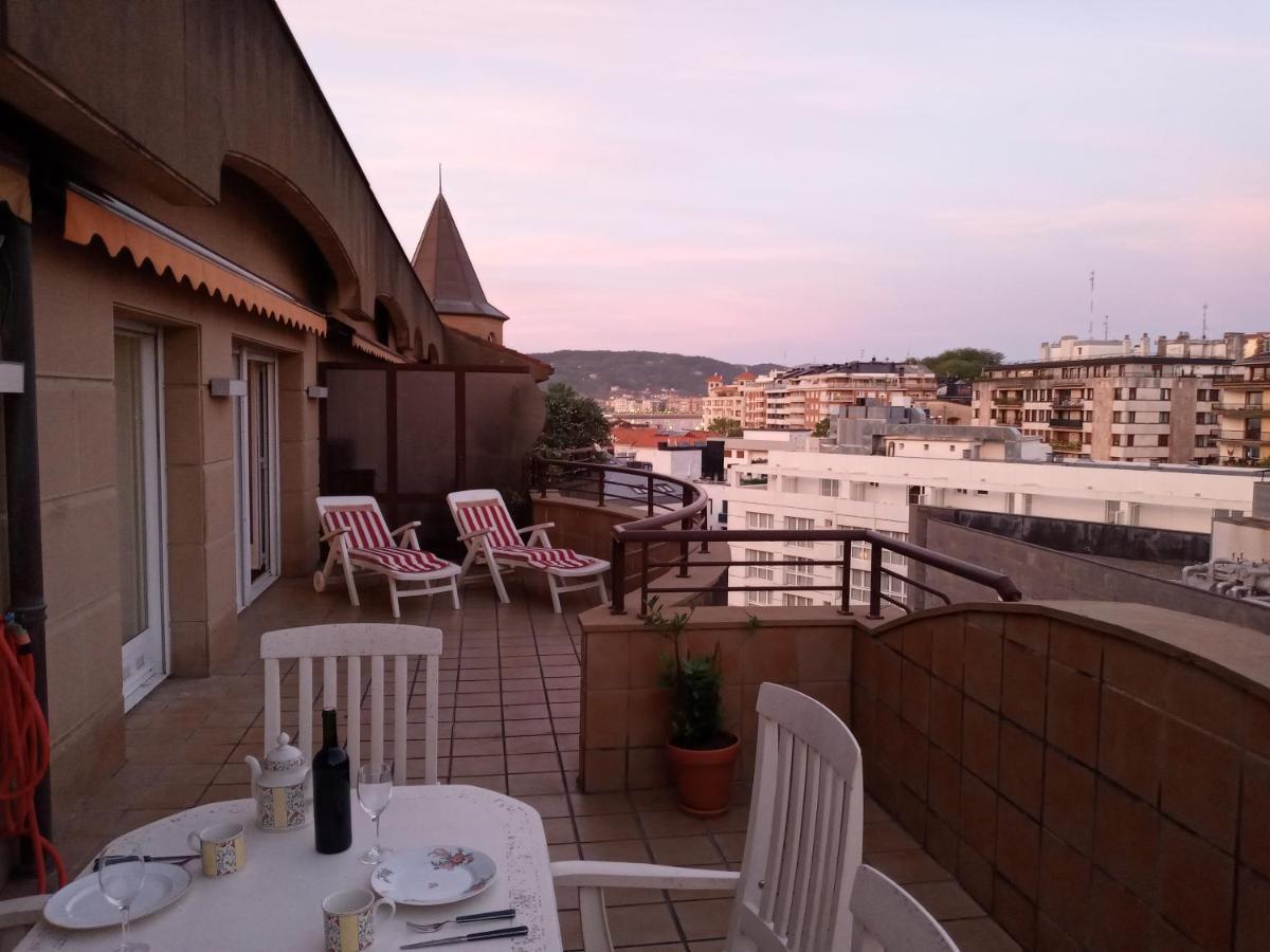 Exclusive Apartment With Two Huge Terraces And Parking San Sebastián Exterior foto